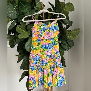 Zara Floral Bright Summer Dress